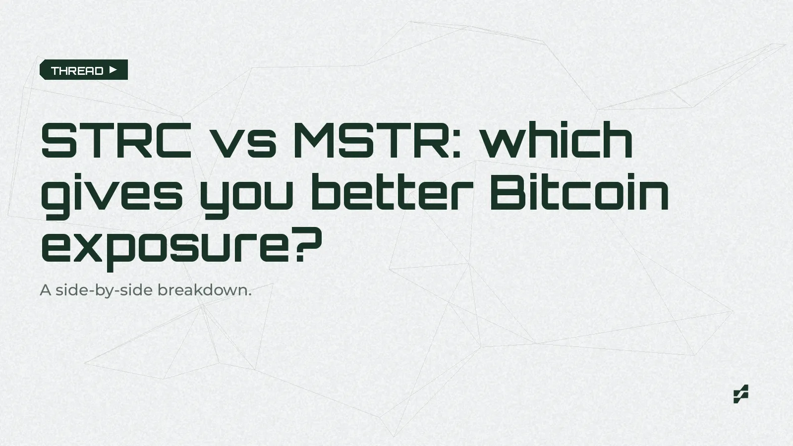 STRC vs MSTR: Which Gives You Better Bitcoin Exposure in 2026?